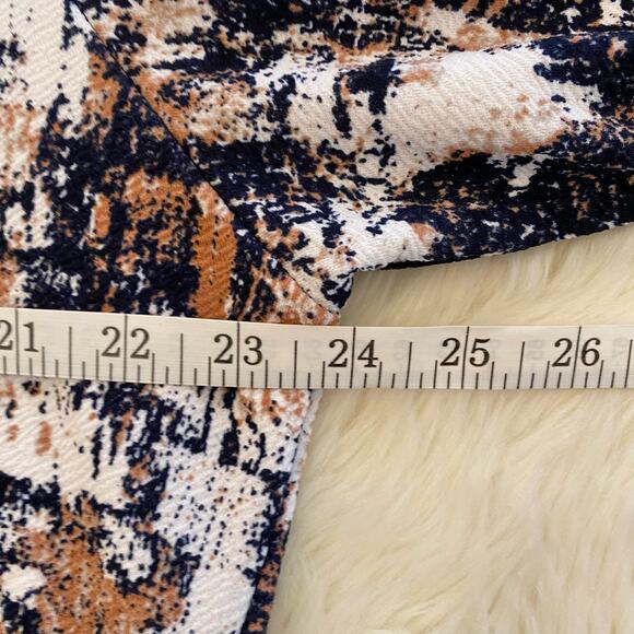 Pink Blush Maternity Blue Pink Printed Short Sleeve Dress 2XL - Picture 6 of 7